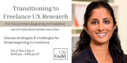 Transitioning to Freelance UX Research