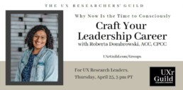 Craft Your Research Career_Researcher LeadersCraft Your Research Career_Researcher Leaders